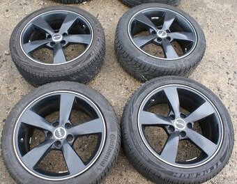 Italska alu kola R17 na Skoda Audi Seat VW zimni pneu
