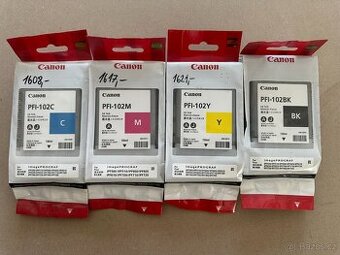 Cartridge pro plotry Canon ImagePROGRAF PFI-102C-M-Y-BK