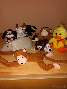 Plyšové hračky sada