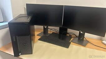 Stolní počítač Dell Precision Tower 3620 + 2× monitor Dell