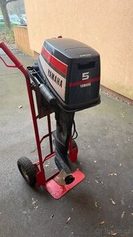 Lodni motor Yamaha 8hp 2t 2valec, dlouha noha