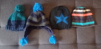 Chlapecké zimní čepice 2-4roky