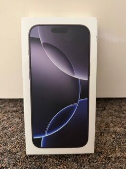 Apple iPhone 16 Pro Max 256gb Black Titan. Zaruka, TOP STAV
