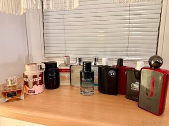 Nové pouze vyzkoušené pánské parfémy