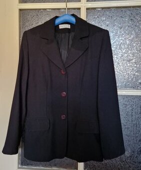 Černé dámské elegantní sako vel 40