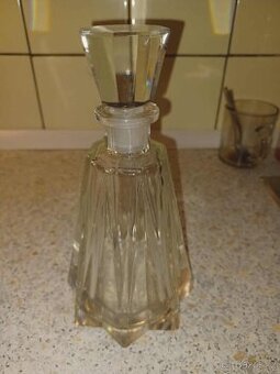 Retro Krásná karafa na whisky-V:22cm.