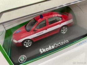 Škoda Octavia II HZS Letiště Karlovy Vary 1:43 Abrex