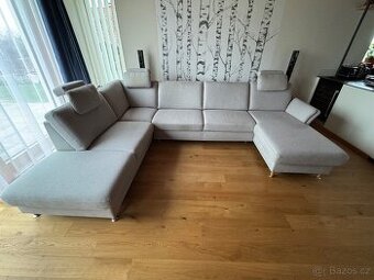 Látková rozkládací sedací souprava