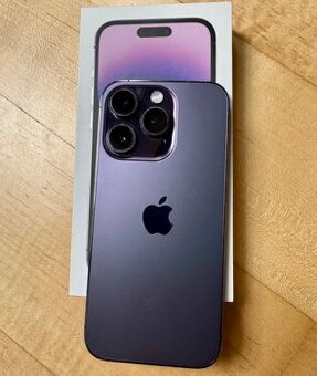 iPhone 14 Pro Deep Purple BATERIE 100% TOP