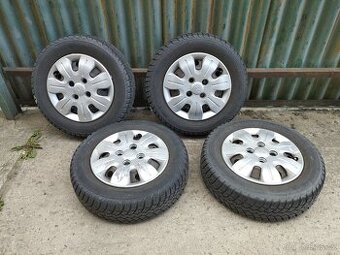 Plechové disky KFZ 5335 5.5Jx14 4x100 ET47 + 155/70 R13