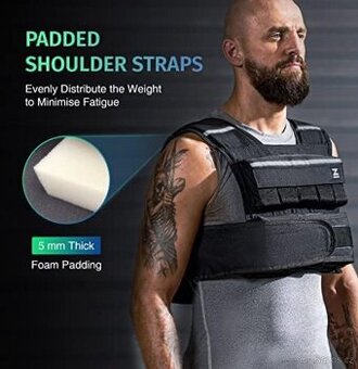 ZELUS Zátěžová vesta 0,5-20,5 kg na Sport