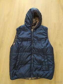 Pánská vesta prošívaná vel L oboustranná