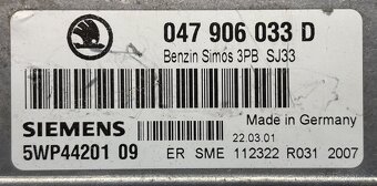 Řídicí jednotka Siemens pro Škoda Fabia 1.4 MPI