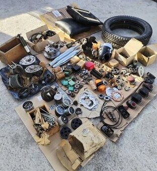 Originální nové díly přední světlo zadní světlo výfuky blatn