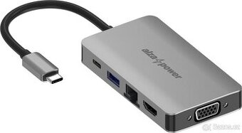 Prodam USB-C hub s ethernet, HDMI, VGA