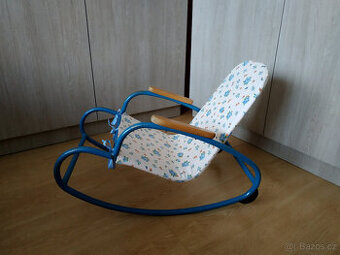 Retro dětské houpací křeslo - 1