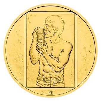 Jan Saudek - Zlatá uncová medaile 90 let - 90 kusů