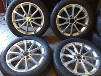 alu kola mercedes 5x112 r17 original mercedes 205/55r17 čidl