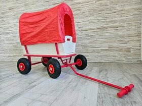 10161 Praktický ruční vozík s krycí plachtou do 150 kg - 1