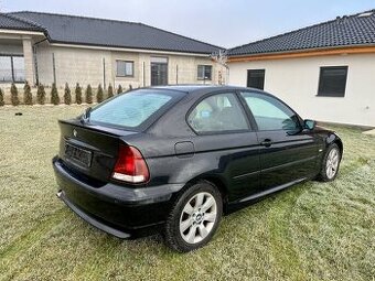 BMW E46 COMPACT 1.8 85 KW, 153 TKM, 2X ALU, GARANCE KM