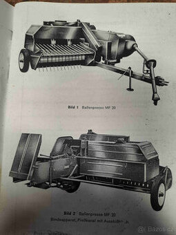 Lis na malé balíky Massey Ferguson MF15