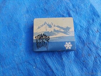 Plechová krabička na cigarety Vysoké Tatry
