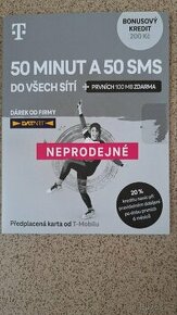 T Mobile předplacená karta - 1