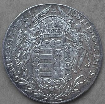 Strieborný Toliar s Madonou - Jozef II. 1783 B - 1