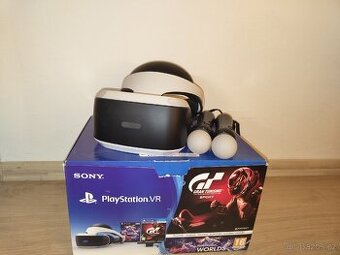 Prodám Ps VR v plném balením včetně PlayStation move +hry