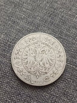 5 koruna 1900 bz FJI RU č.3