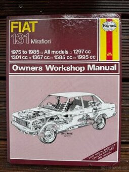 FIAT 131 MIRAFIORI originální montážní manual servisní