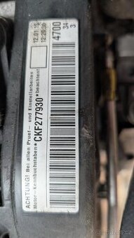 CKFC 2.0 TDI Škoda Volkswagen
