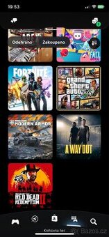 Prodám PS4 účet s GTA a RED DEAD 2