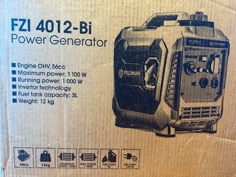 Nový generátor s inventorem 1100 watt max.