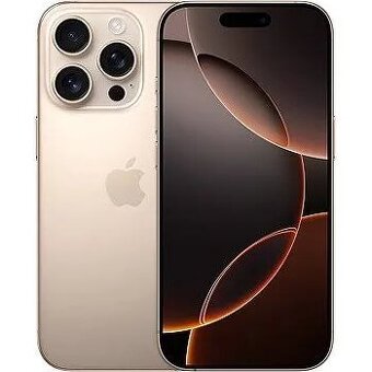 Apple iPhone 16 pro Max pouštní Titan . Záruka Alza 13mesicu