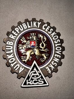 Znak autoklubu Československé republiky