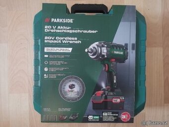 Aku Parkside rázový utahovák na kola auta - nový
