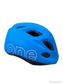 Dětská cyklistická helma Bobike modrá velikost S 52cm-56cm