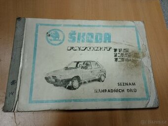 Škoda Favorit katalog ND