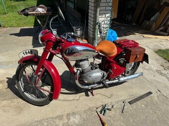 Jawa perak 250 FJ 1948 s TP