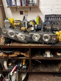 Bmw e36 přední světla angeleyes