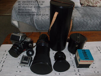 Prodej PENTACON six TL+ objektivy