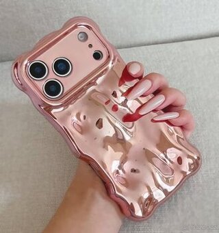 Elegantní pouzdro kryt Apple iPhone 17 Pro Max Rose Gold