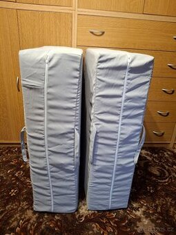 Skoro nové skládací matrace 90x200 cm.