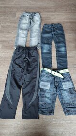 Chlapecké džínové tříčtvrťáky