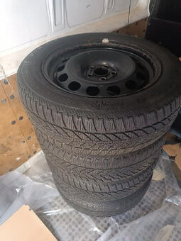 4 zimní ocel. kola "16 Škoda Kamiq, Scala 5x100 2500Kč