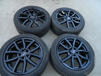 alu kola 5x112+letní pneu r18 ěsenzory tlaku