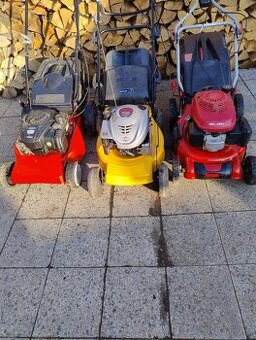 Sekačky s motory Honda a Briggs