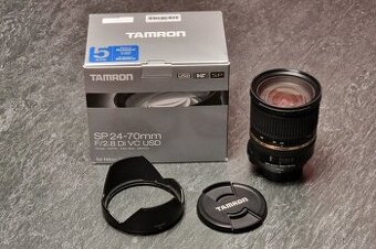 Tamron 24-70 mm F/2,8 SP Di VC USD pro Nikon - TOP stav