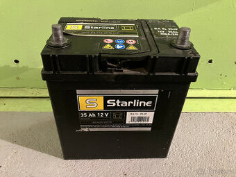 Aku 12V 35 Ah - menší kontakty